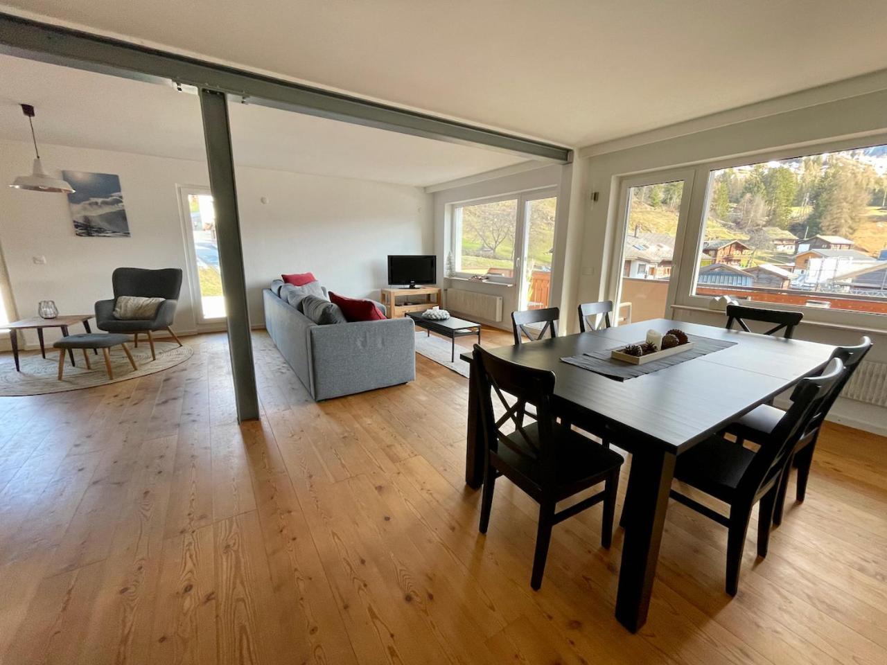 Mountain Lodge Grächen Eksteriør billede